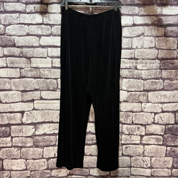 Chico's Travelers Black Pull on Pants Size XL Short - Picture 5 of 8